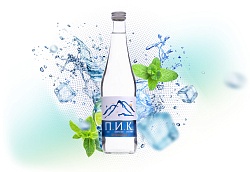 П.И.К. Пейте Исключительно Качественное вода питьевая БЕЗ ГАЗА 0,5л (стекло) (12 бутылок)