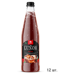 Luxor Кола безалкогольный напиток 0,5л стекло (12 бутылок)