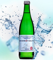 Смирновская лечебно-столовая минеральная вода 0,5л (стекло) (12 бутылок)