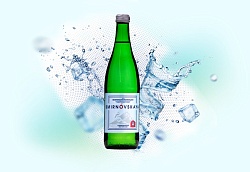 Смирновская лечебно-столовая минеральная вода 0,5л (стекло) (12 бутылок)