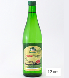 Doctor Wasser №2 Доктор Вассер №2 лечебно-столовая минеральная вода 0,5л стекло (12 бутылок)