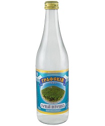 Графский горный источник питьевая природная вода БЕЗ ГАЗА 0,5 литра (стекло) (20 бутылок)